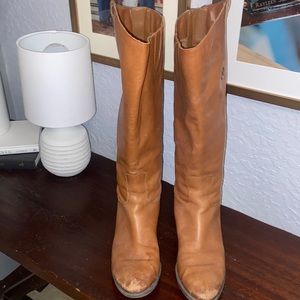 Sam Edelman Womens Penny Leather Riding Boots 8.5 wife calf